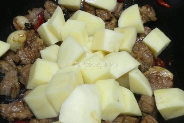 牛腩土豆的做法图解2