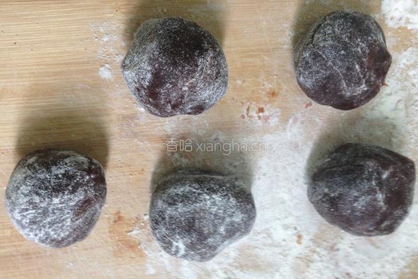 果蔬豆沙包的做法图解5