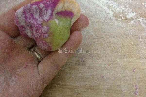 彩虹猪肉虾仁饺的做法图解15