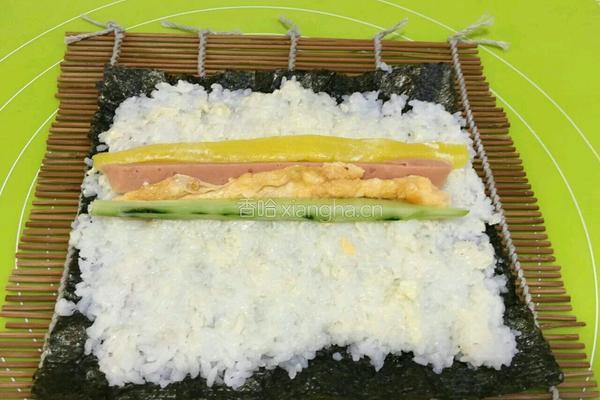 紫菜包饭的做法图解7