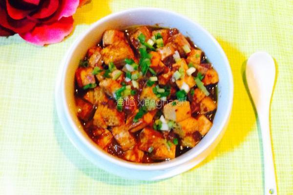 酱烧豆腐干的做法图解1