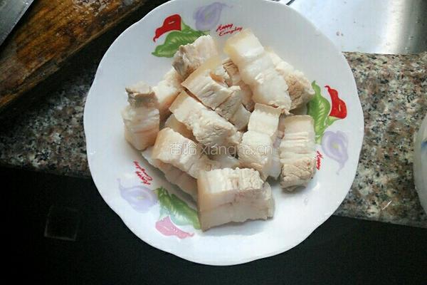 腐乳红烧肉的做法图解3