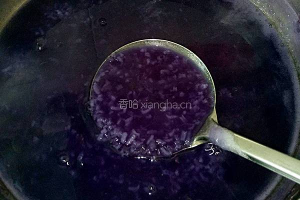 紫薯粥的做法图解5