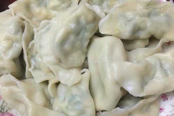 虾仁韭菜鸡蛋馅儿饺子的做法图解5