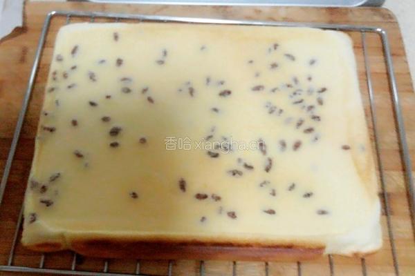 蓝莓提子蛋糕卷的做法图解9