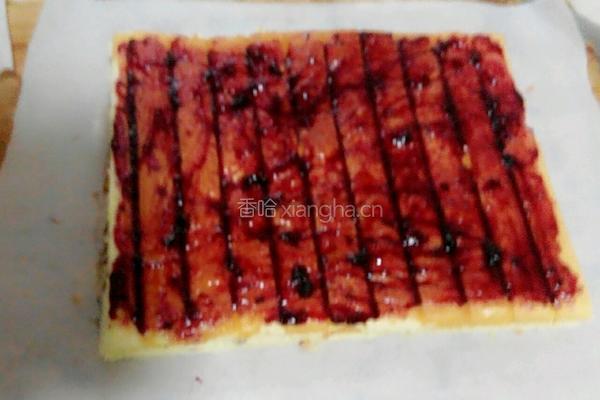 蓝莓提子蛋糕卷的做法图解11