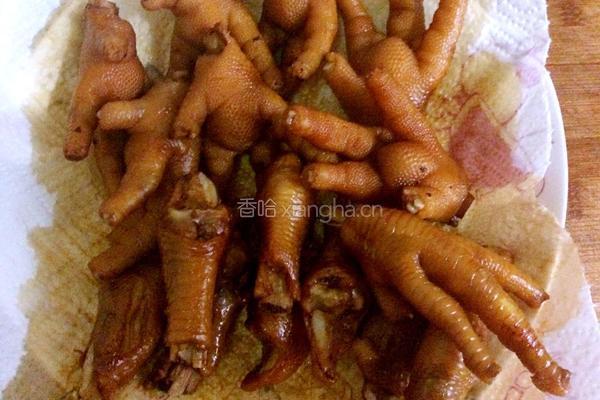 豆豉蒸凤爪的做法图解5