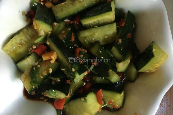 凉拌青瓜的做法图解13