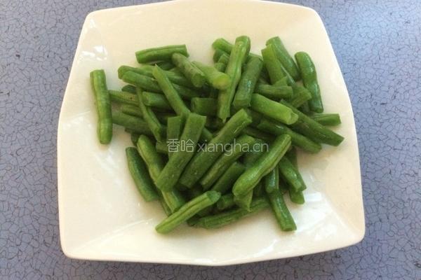 干煸四季豆的做法图解5