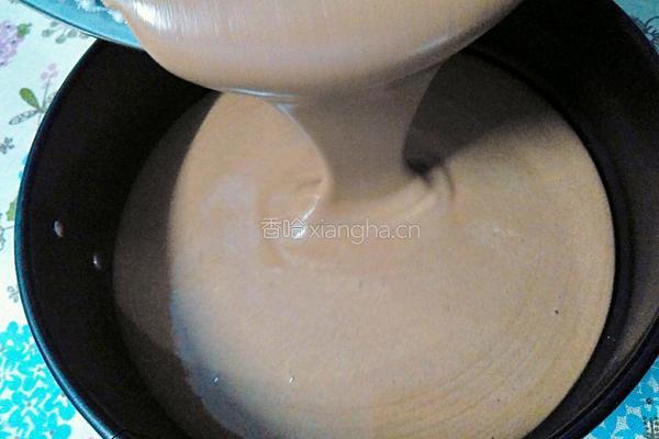 可可戚风(八寸)的做法图解16