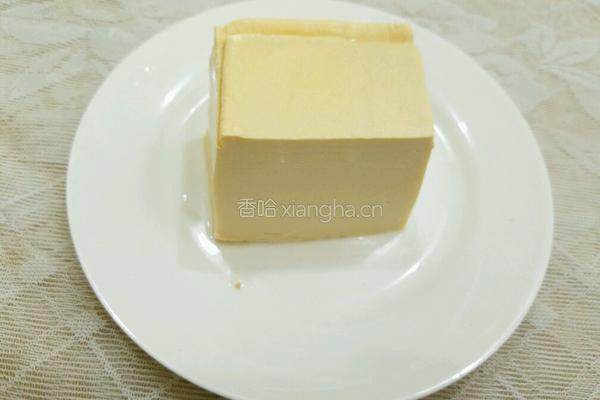 肉末煮豆腐的做法图解1