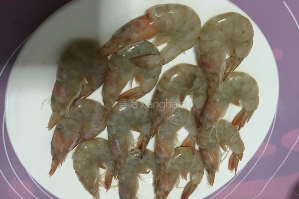 白灼虾的做法图解2