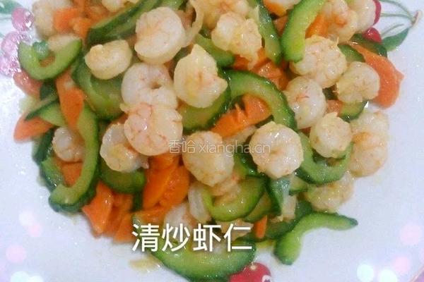 清炒虾仁的做法图解4