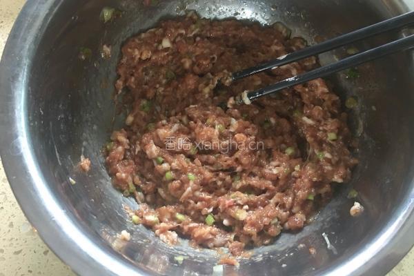 香菇烧麦的做法图解3