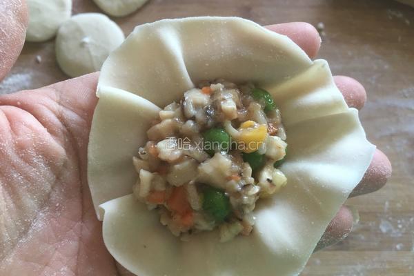 香菇烧麦的做法图解8