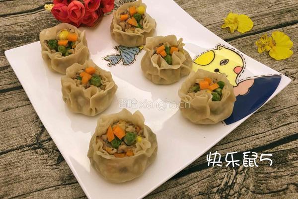 香菇烧麦的做法图解12