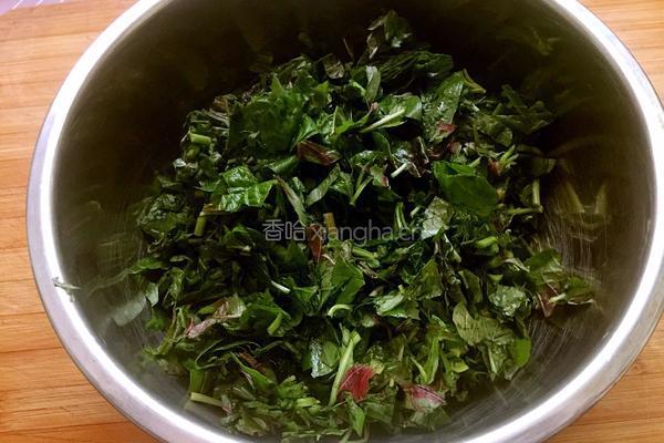 苋菜麦饭的做法图解2