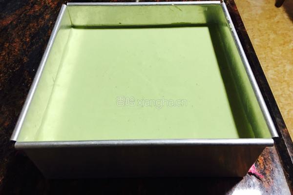 菠菜汁戚风蛋糕的做法图解10