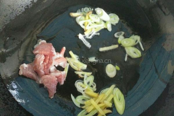 肉炒杏鲍菇的做法图解5