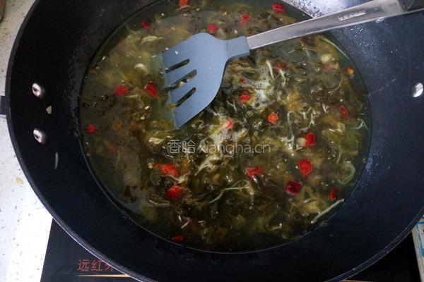 酸辣鸭血粉丝汤的做法图解5