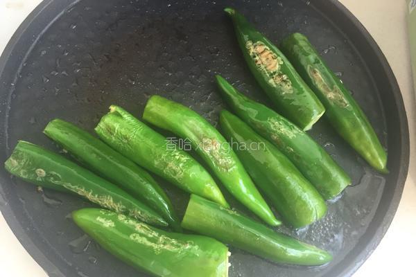 虎皮辣椒的做法图解3