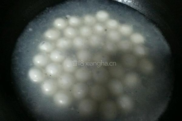 火腿汤圆（芝麻味）的做法图解3