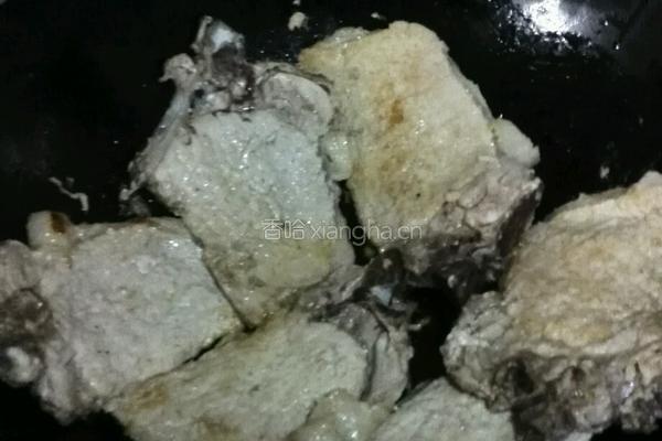 葱烤大排的做法图解4