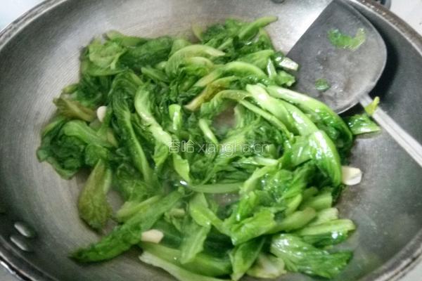 耗油生菜的做法图解3