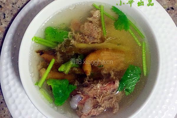 鲜石斛排骨汤的做法图解4