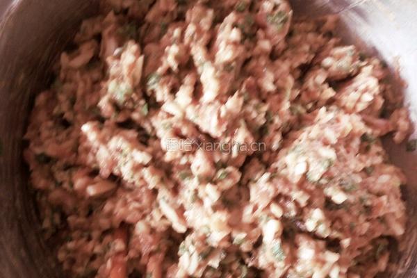 猪肉土豆馅饺子的做法图解2