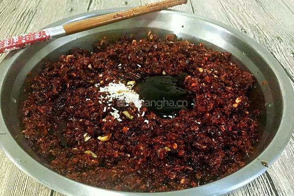 花生油泼辣子(不辣型)的做法图解8