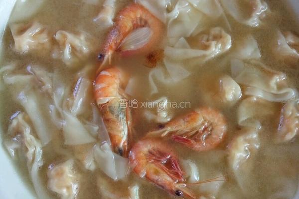 虾仁豆腐扁食的做法图解4