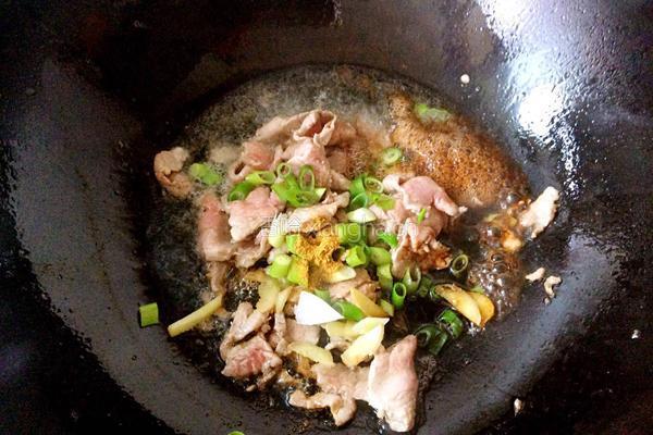 里脊肉炒日本豆腐的做法图解7