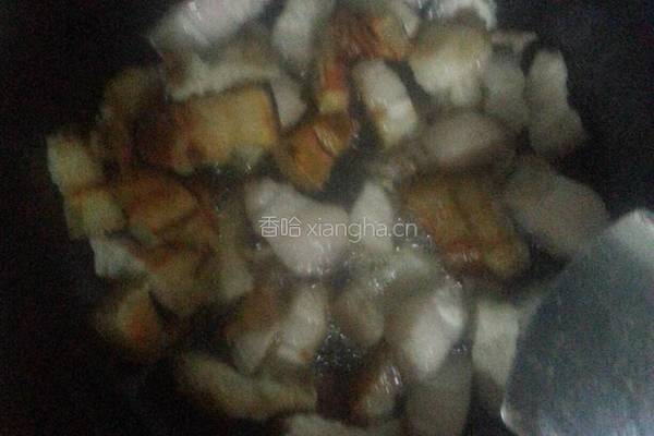 自创红烧肉的做法图解4