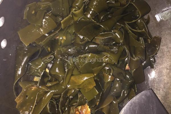 板鸭烧海带结的做法图解4