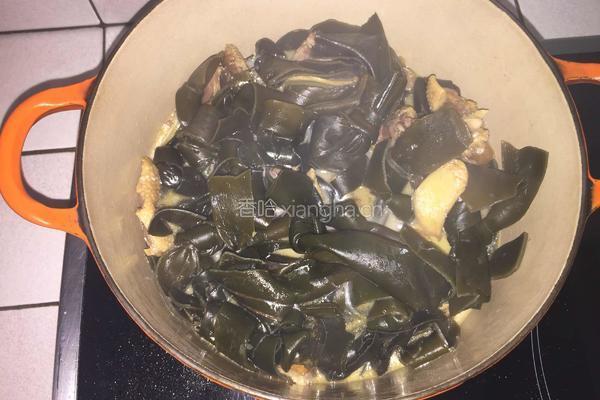 板鸭烧海带结的做法图解6