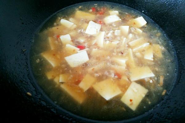 肉末煮豆腐的做法图解7