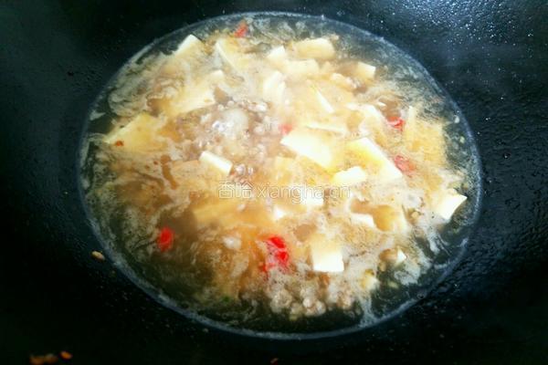 肉末煮豆腐的做法图解8