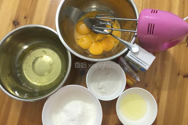 杯子戚风蛋糕的做法图解1
