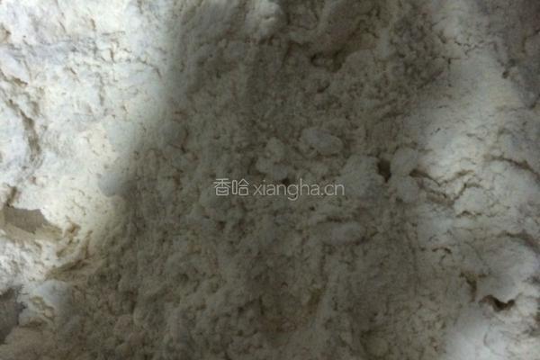 牛奶豆沙饼的做法图解1