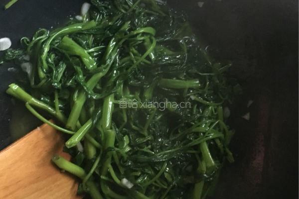 炒空心菜的做法图解6