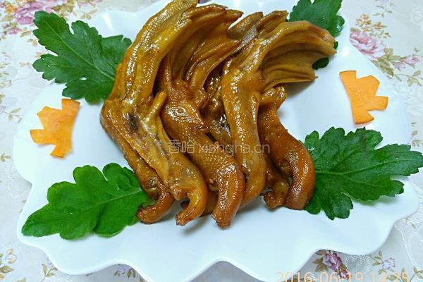 卤鸭爪的做法图解5
