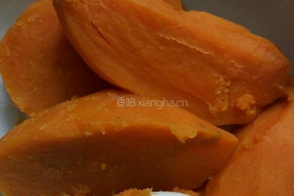 香甜红薯丸子的做法图解2