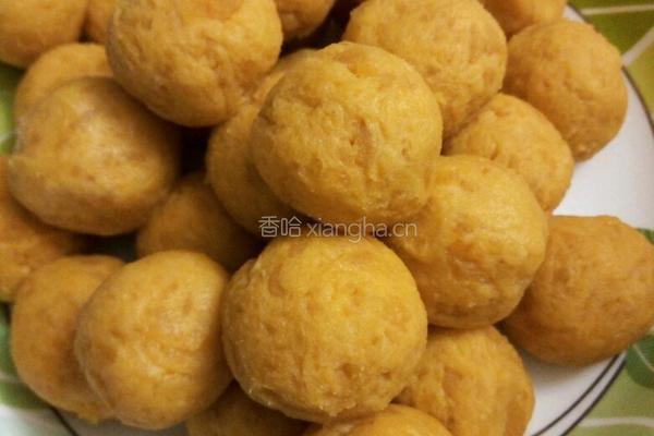 香甜红薯丸子的做法图解7