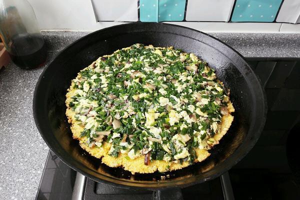 玉米面烀饼的做法图解11