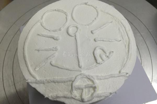 叮当猫小蛋糕的做法图解8