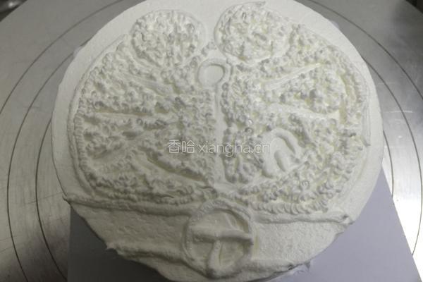 叮当猫小蛋糕的做法图解9