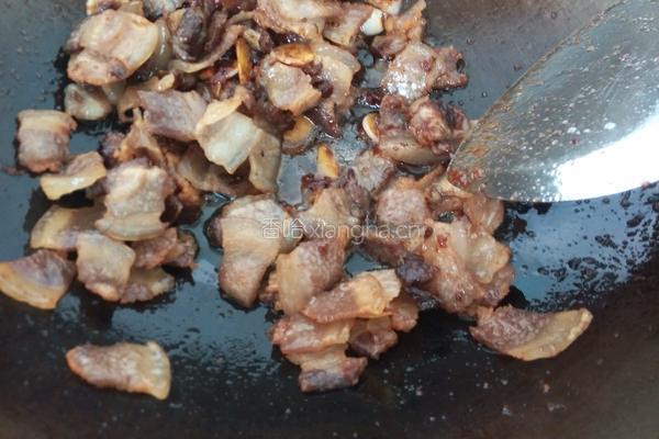 尖椒回锅肉的做法图解7