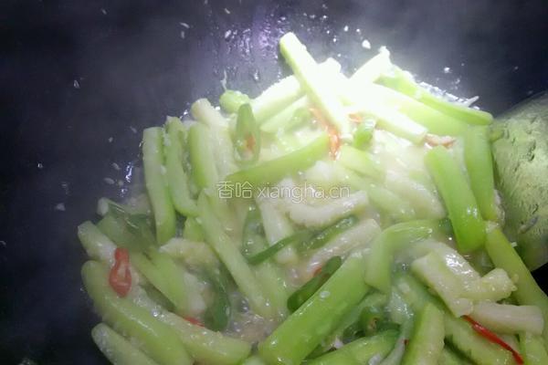 家常溜丝瓜的做法图解5