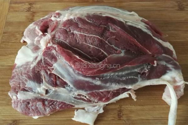 家常酱牛腱子的做法图解1